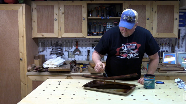 Wine Barrel Stave Tea Light Candle Holder Build