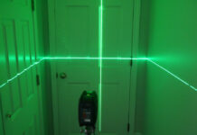 Bosch 100 ft. Cross-line laser