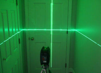 Bosch 100 ft. Cross-line laser