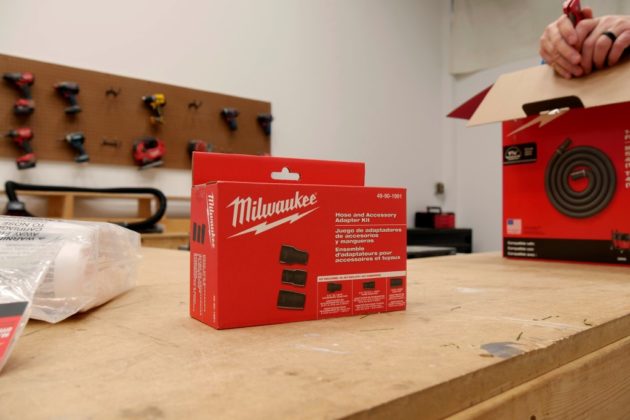 milwaukee m18 cordless wet/dry vacuum adaptors