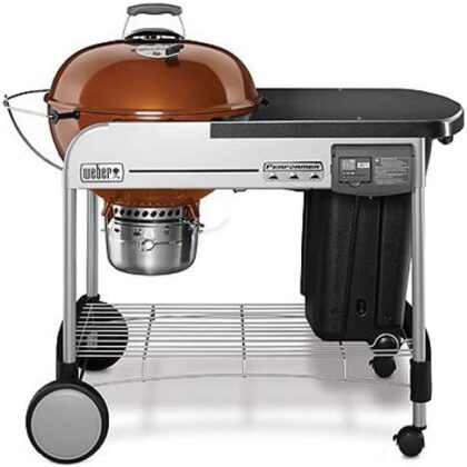 Weber photo of the Weber 22 in. Performer Deluxe Charcoal Grill in copper