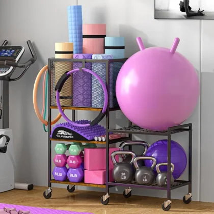 Mother's day gift ideas for active moms: home gym storage